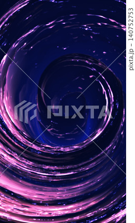 Glossy purple and blue abstract vortex with reflective liquid curves, creating a futuristic spiral tunnel and immersive digital background. Glossy purple and blue abstract vortex with reflective liquid curves, creating a futuristic spiral tunnel and immersive digital background. 140752753