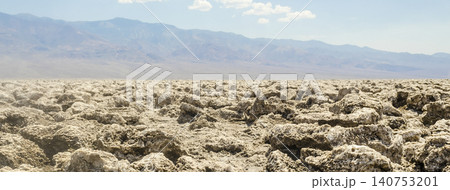 Devil's Golf Course, deserted view in Death Valley, USA Devil's Golf Course, deserted view in Death Valley, USA 140753201