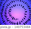 放射状にレイアウトされた石器時代の矢尻 140753484