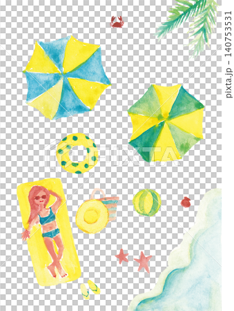 summer, beach, blue water 140753531