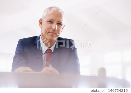 Business, portrait and senior man writing in office for planning, brainstorming or mind map. Face, checklist and elderly male creative director with notes for project, proposal or startup management Business, portrait and senior man writing in office for planning, brainstorming or mind map. Face, checklist and elderly male creative director with notes for project, proposal or startup management 140754216