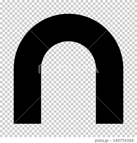 拱形輪廓圖標,Alpha通道 拱形輪廓圖標,Alpha通道 140754388