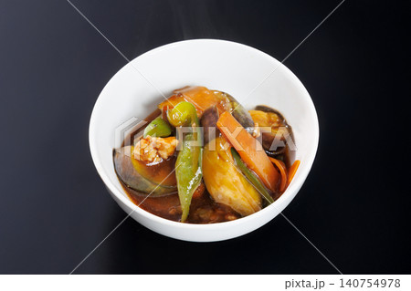 美味しそうな麻婆茄子 140754978