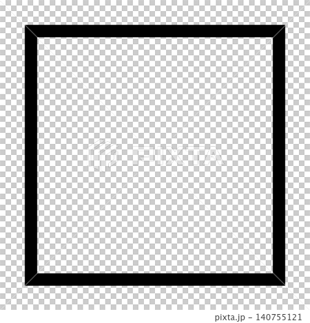 A silhouette icon of a square line, with an alpha channel. A silhouette icon of a square line, with an alpha channel. 140755121