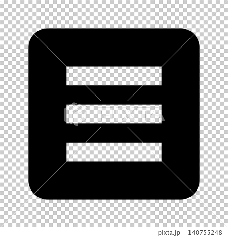 Memo pad silhouette icon, alpha channel 140755248