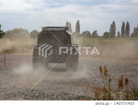 powerful off-road transporter, all-terrain vehicle for special missions powerful off-road transporter, all-terrain vehicle for special missions 140755483