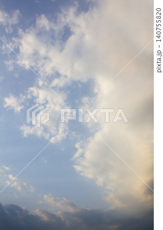 It is an atmospheric sunset sky. 140755820