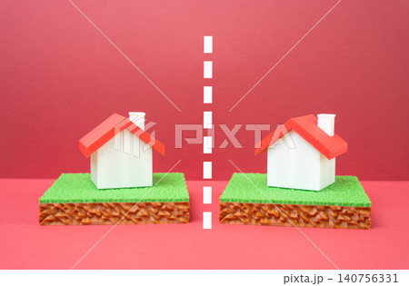 Defining property boundaries. Resolving neighbor conflicts over land marking. Surveying. 140756331