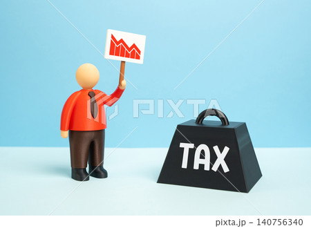 A businessman reports losses and a drop in income due to high taxes. Taxes are stifling business and entrepreneurship. A businessman reports losses and a drop in income due to high taxes. Taxes are stifling business and entrepreneurship. 140756340