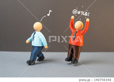 The boss is furious over a subordinate's quitting. Dismissal and leaving a toxic boss. Rules for proper dismissal and next steps in finding a new one. 140756348
