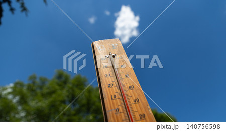 thermometer over 34 degrees heat wave thermometer over 34 degrees heat wave 140756598