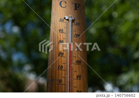 thermometer over 34 degrees heat wave thermometer over 34 degrees heat wave 140756602