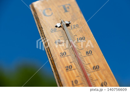 thermometer over 34 degrees heat wave thermometer over 34 degrees heat wave 140756609