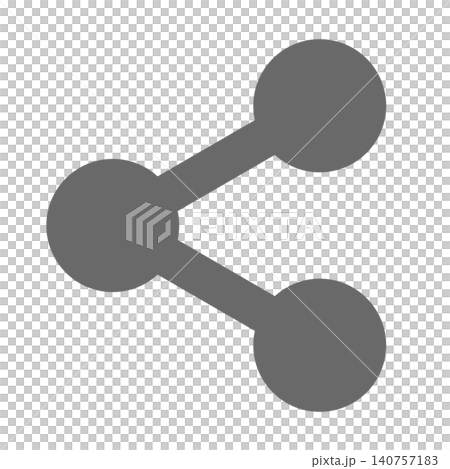 Vector sharing icon Vector sharing icon 140757183