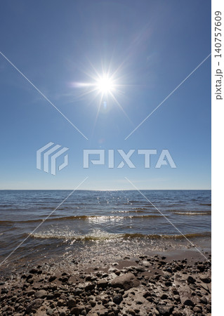 Vertical coastal photography taken at Baltic Sea shore Vertical coastal photography taken at Baltic Sea shore 140757609