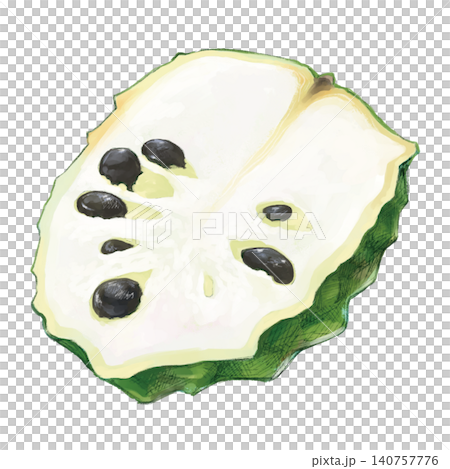 Cut atemoya Cut atemoya 140757776