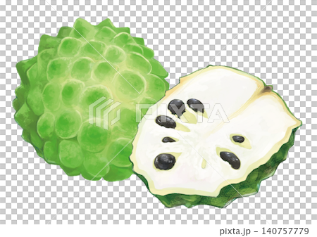 Atemoya (Sugar Apple) Atemoya (Sugar Apple) 140757779