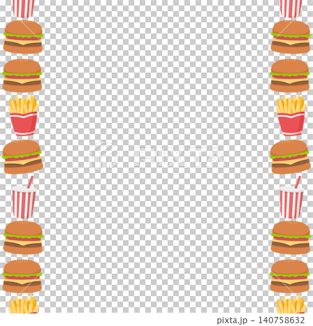 Hamburger frame Hamburger frame 140758632
