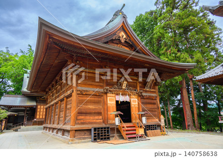 【武水別神社】拝殿【千曲市】 【武水別神社】拝殿【千曲市】 140758638