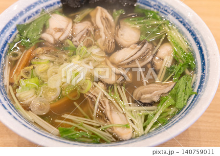美味しい牡蛎ラーメン 美味しい牡蛎ラーメン 140759011