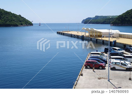 隠岐の島町西郷湾波止場の景色 隠岐の島町西郷湾波止場の景色 140760093