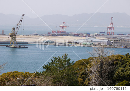 広島港埋立地の景色 140760113