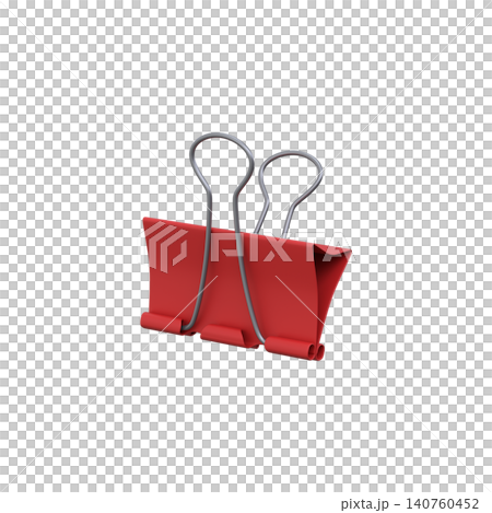 3D Binder Clip for School Supplies. 140760452