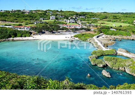 宮古島のとても美しい海の風景 140761393