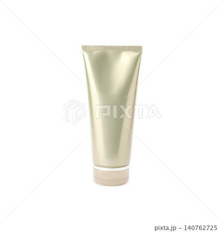 Tube of cosmetic product isolated on white Tube of cosmetic product isolated on white 140762725