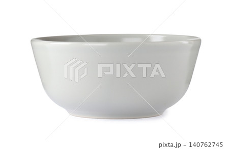 New beautiful ceramic bowl isolated on white New beautiful ceramic bowl isolated on white 140762745
