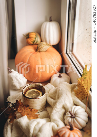Cozy autumn still life Cozy autumn still life 140762927