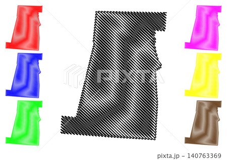 Madison County, Ohio State (U.S. county, United States of America, USA, U.S., US) map vector illustration, scribble sketch Madison map Madison County, Ohio State (U.S. county, United States of America, USA, U.S., US) map vector illustration, scribble sketch Madison map 140763369