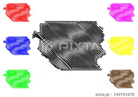 Clackamas County, Oregon State (U.S. county, United States of America, USA, U.S., US) map vector illustration, scribble sketch Clackamas map Clackamas County, Oregon State (U.S. county, United States of America, USA, U.S., US) map vector illustration, scribble sketch Clackamas map 140763876