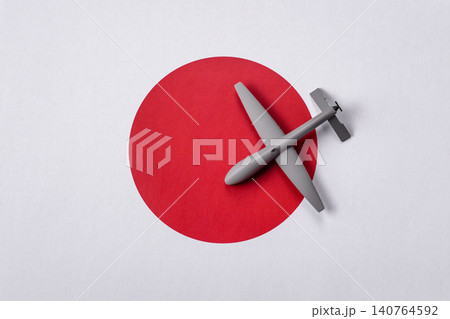 Japanese drone unmanned autonomous technology of espionage and strikes on the enemy 140764592