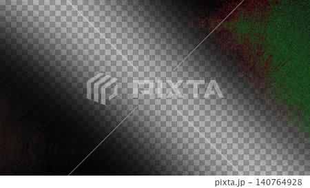 Dark grungy textured background panel featuring green toxic splatters and black noise grain over a transparent grid concept of eerie industrial pollution Dark grungy textured background panel featuring green toxic splatters and black noise grain over a transparent grid concept of eerie industrial pollution 140764928