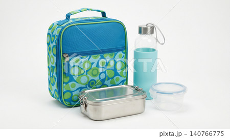Lunch set with patterned insulated bag and food containers container insulated stainless accessory portable lifestyle reusable lunchbox household supplies containers mealprep nutrition Lunch set with patterned insulated bag and food containers container insulated stainless accessory portable lifestyle reusable lunchbox household supplies containers mealprep nutrition 140766775