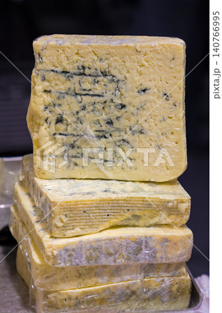 Blue cheese on market Blue cheese on market 140766995