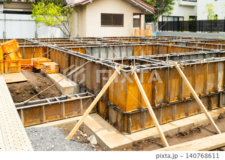 住宅基礎工事・型枠 住宅基礎工事・型枠 140768611
