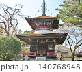 吉野　春の東南院の多宝塔 140768948