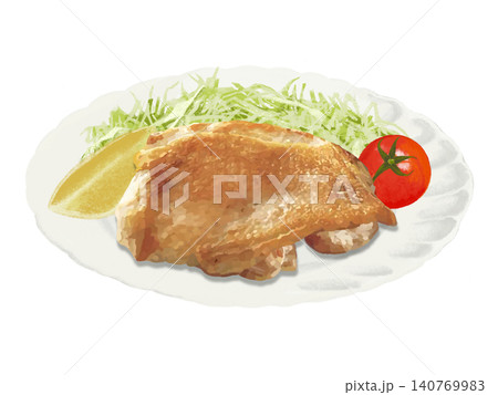 チキンソテー(サラダ付き) チキンソテー(サラダ付き) 140769983