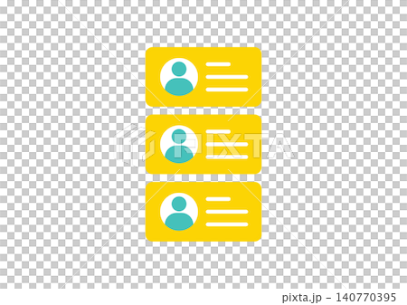 SNS profile icon illustration SNS profile icon illustration 140770395