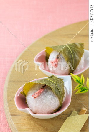 和菓子 桜餅 和菓子 桜餅 140772512