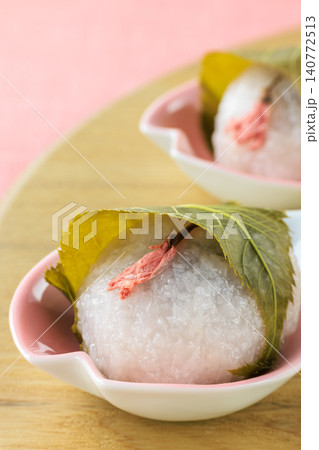 和菓子 桜餅 和菓子 桜餅 140772513