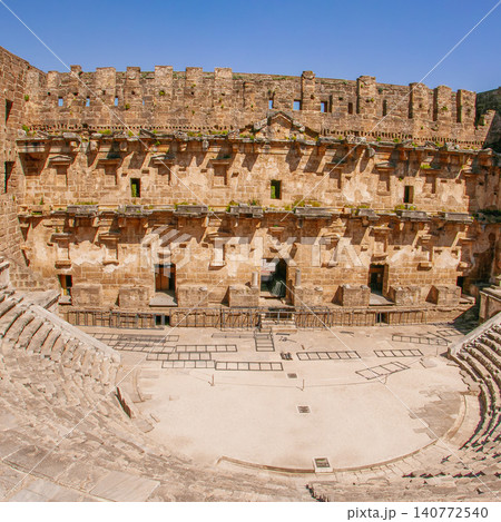 Aspendos Ancient Theater in Antalya, Turkey Aspendos Ancient Theater in Antalya, Turkey 140772540