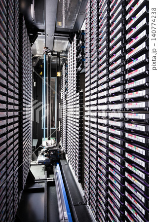 perspective view of data storage servers 140774238