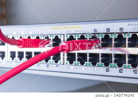 red network cable connected to witch red network cable connected to witch 140774245