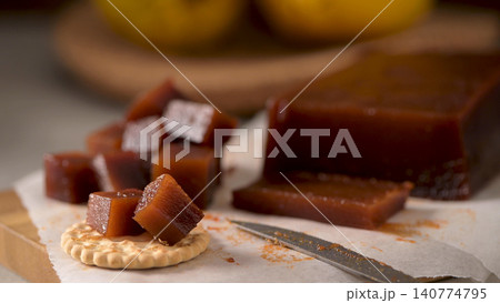 Marmalade in saltwater crackers Marmalade in saltwater crackers 140774795