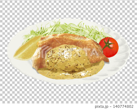 チキンソテー(サラダ付き)ハニーマスタード チキンソテー(サラダ付き)ハニーマスタード 140774802