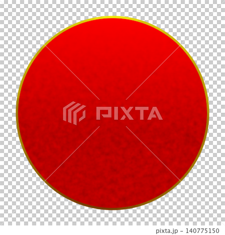 A round frame with a reddish, washi paper-like texture. A round frame with a reddish, washi paper-like texture. 140775150
