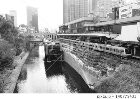 お茶の水駅の工事 お茶の水駅の工事 140775433